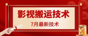 7月29日最新影视搬运技术，各种破百万播放-创客云联盟