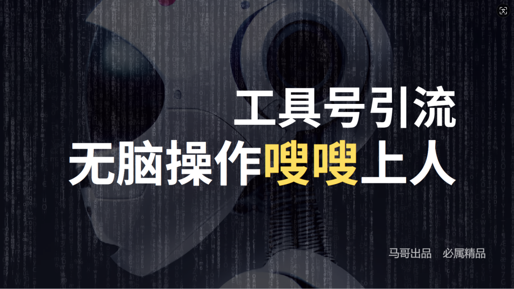24年抖音最新工具号日引流300+创业粉，日入5000+-创客云联盟